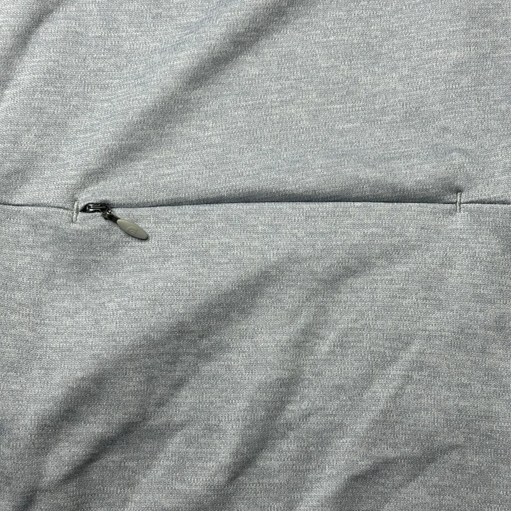The North Face 1/4 Zip Light Gray Pullover Men's Size XL Long Sleeve